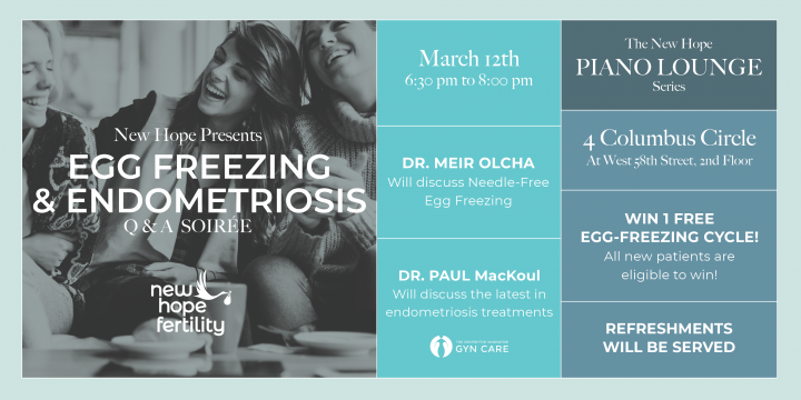 New Hope Presents: Egg Freezing & Endometriosis Q&A Soiree