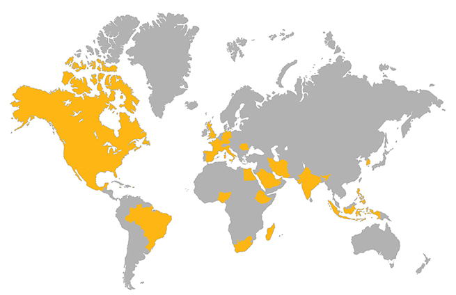 The 2020 CIGC Travel Map