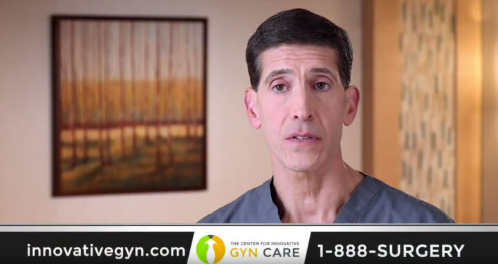 Doctor shown during a CIGC advertisement